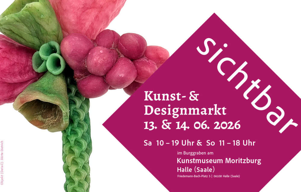 Flyer Kunst- & Designmarkt 13. & 14. 06. 2026