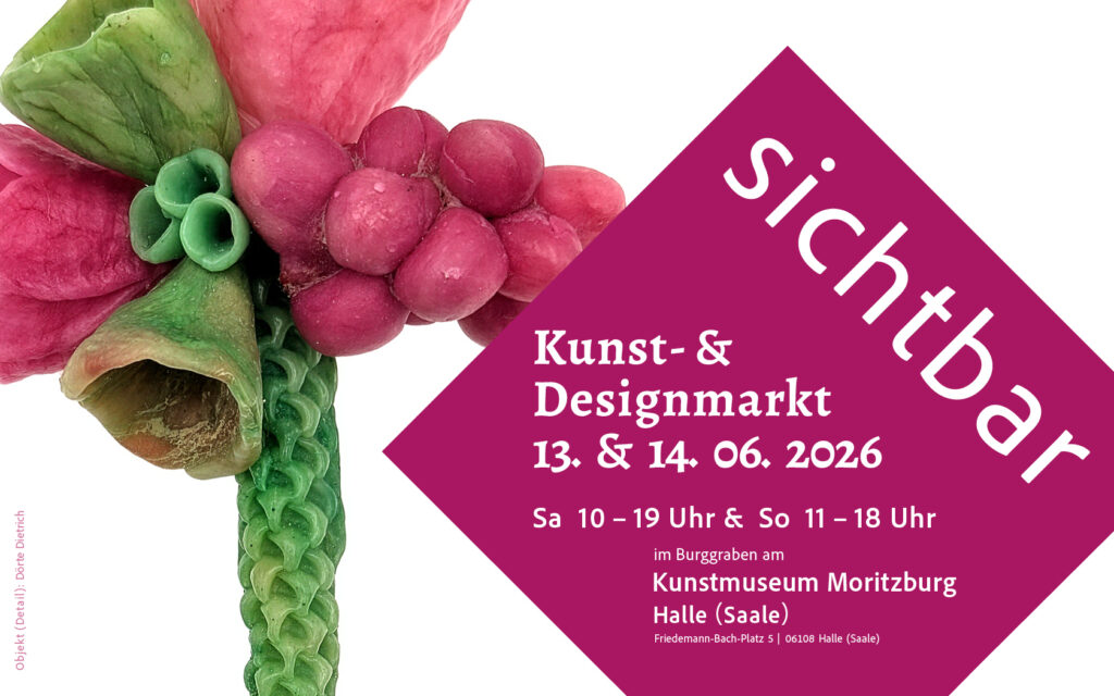 Flyer Kunst- & Designmarkt 13. & 14. 06. 2026